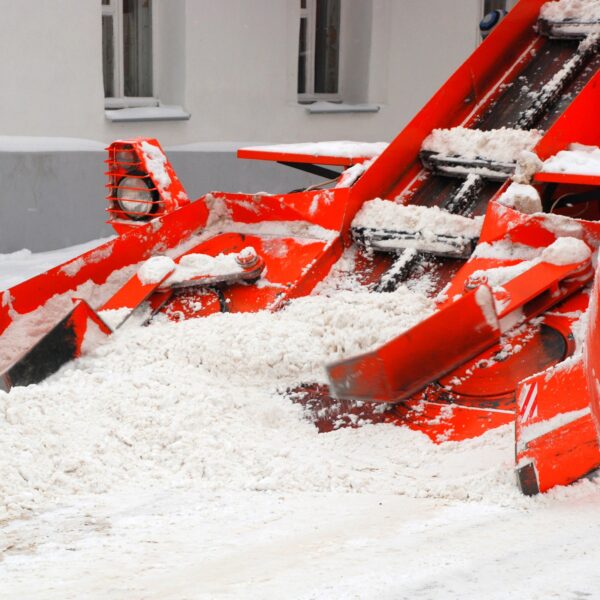 106 человек борются с последствиями снегопада в Тольятти