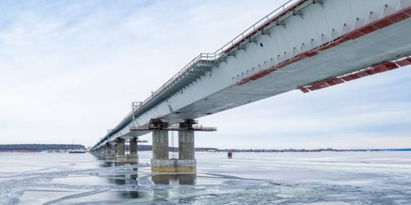 90% превысила готовность моста у Климовки